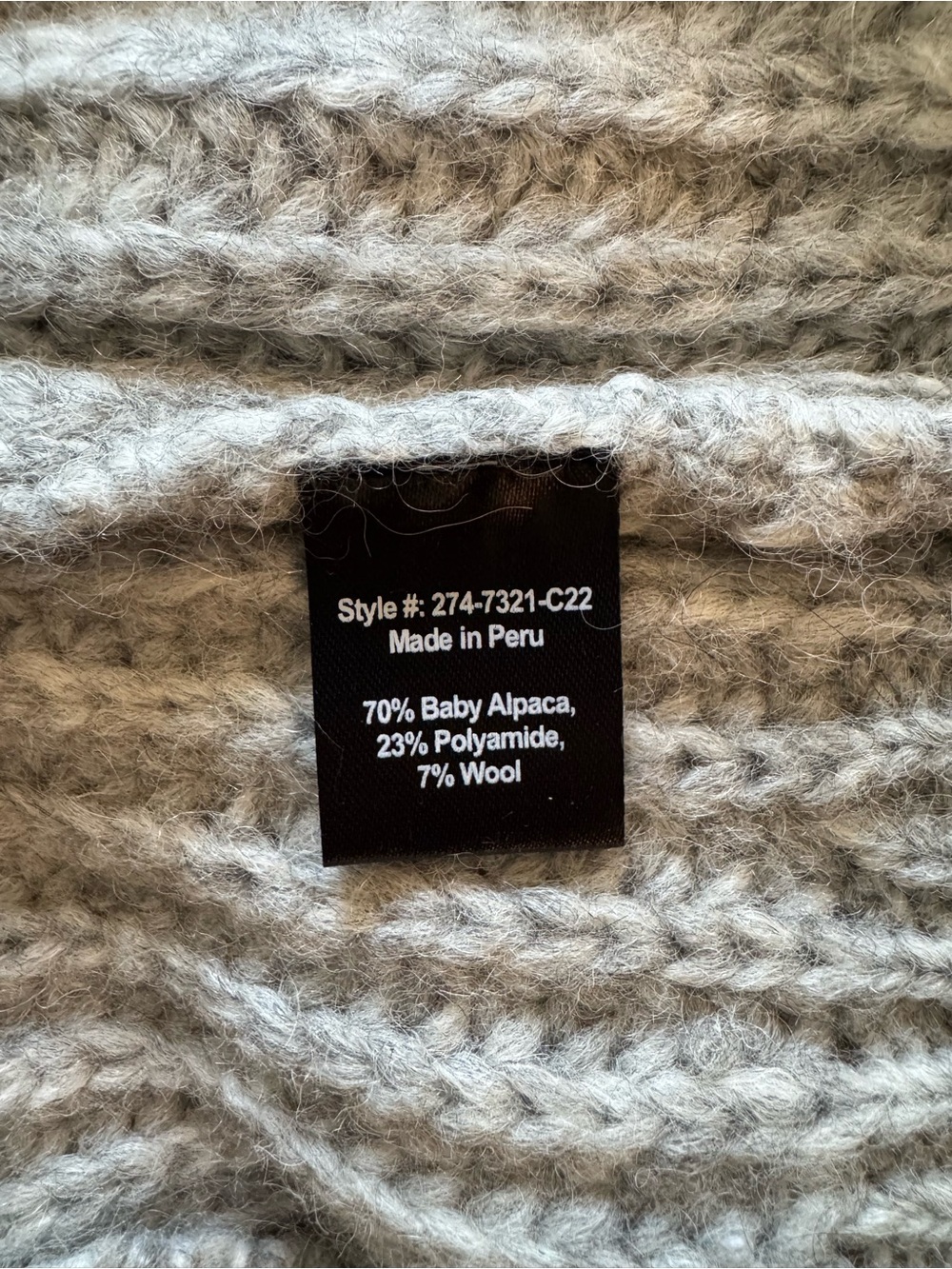 Jenni Kayne, Alpaca Cocoon Cardigan, Grey, XXS, NWT - Picture 4 of 4